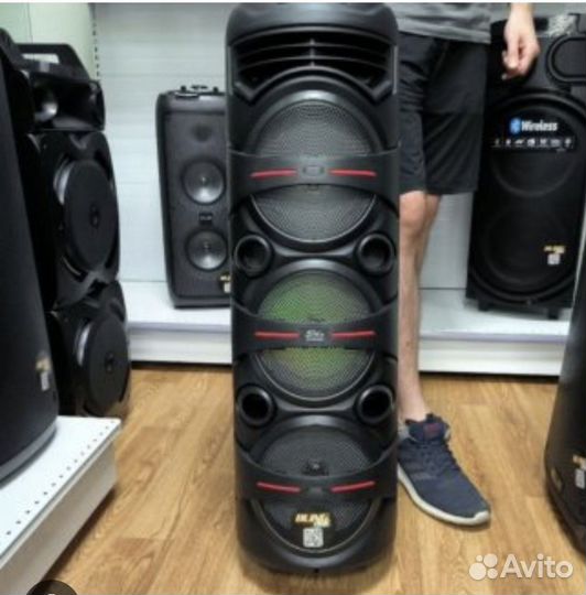 Блютуз колонка караоке 93см