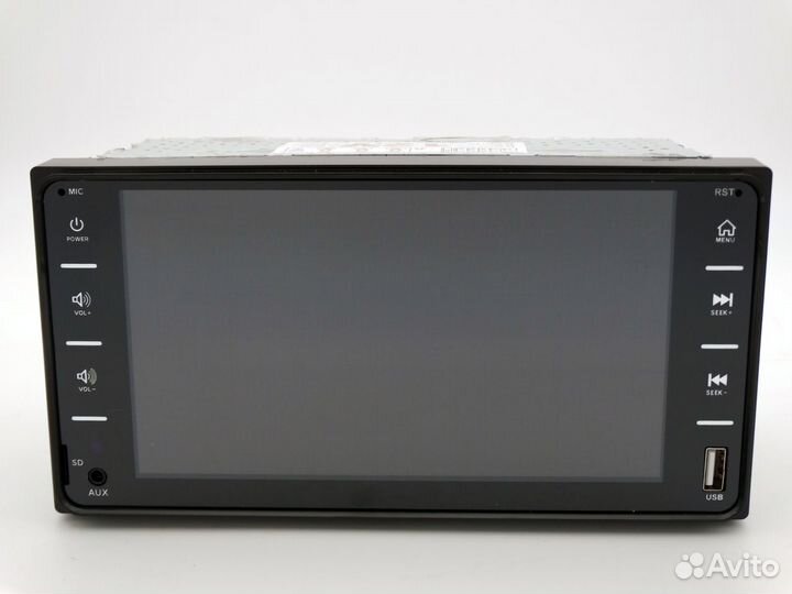 Магнитола 2din для Toyota без Android 200 х 100мм