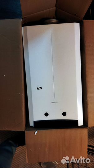 Газовый проточный водонагреватель Gorenje 10 л