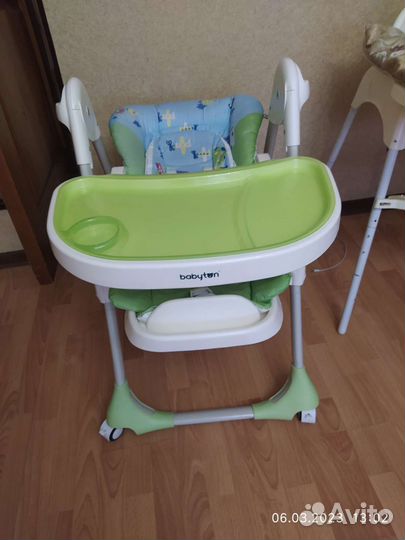 Стульчик для кормления babyton