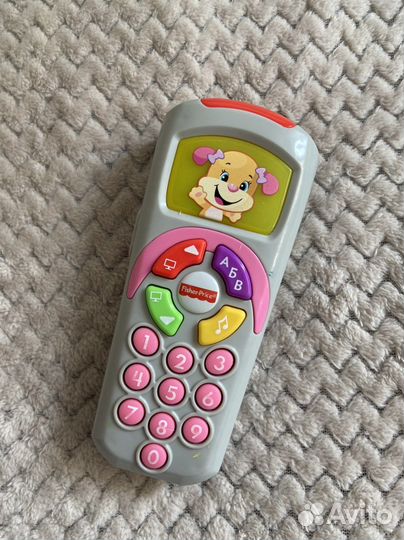 Музыкальный телефон fisher price