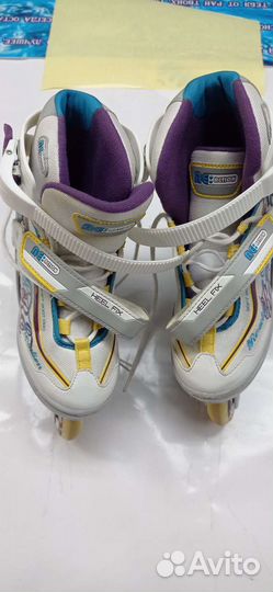 Роликовые коньки детские раздвижные 31-36 рр