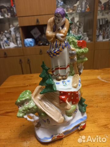 Статуэтка Сказка о рыбаке и рыбке(Бабка)