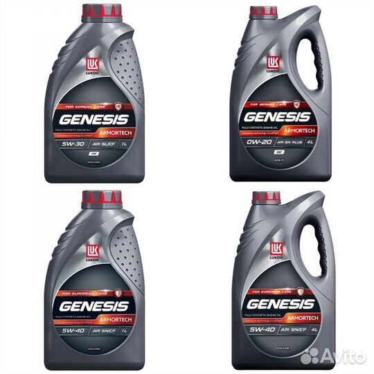 Lukoil Genesis вся линейка