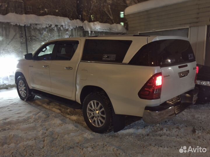 Кунг Sammitr TL1 на Toyota Hilux Revo склад в Екб