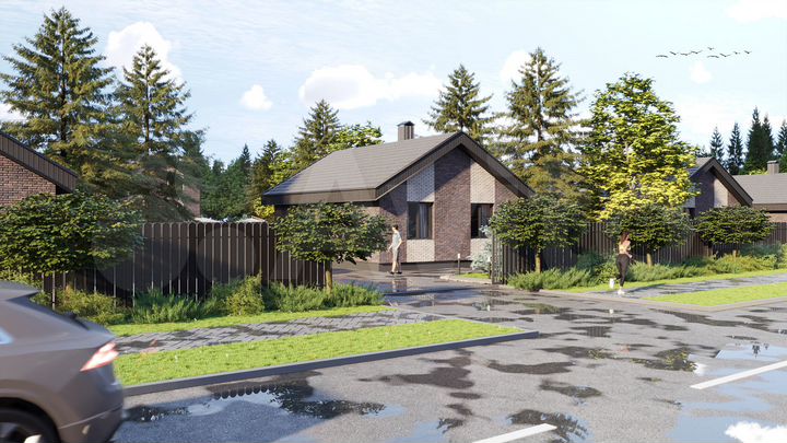 Дом 60 м² на участке 6 сот.