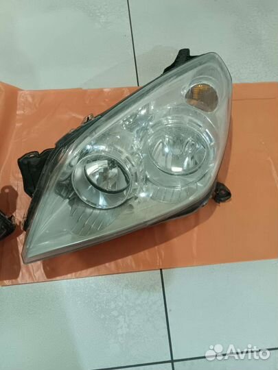 Фара левая опель астра h