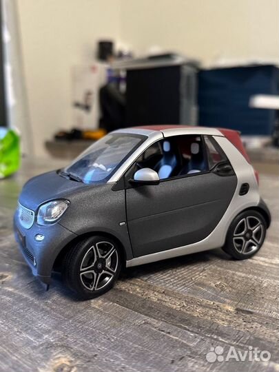 Модель 1/18 Smart Fortwo 453 Cabrio