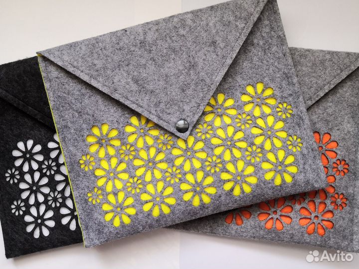 Чехол - конверт для айпада планшета, 3 шт