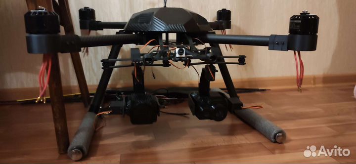 Квадрокоптер, дрон, съёмка, tarot