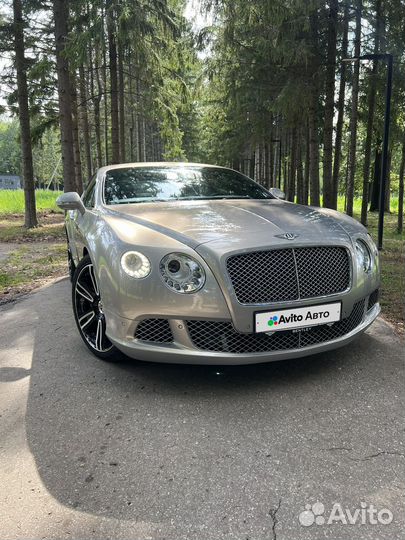 Bentley Continental GT 6.0 AT, 2012, 57 000 км