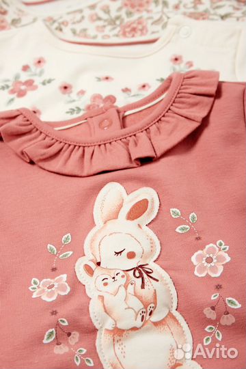 Свитшот для девочки комплект 86 с начесом c&a