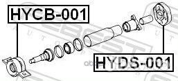 Муфта карданного вала hyundai tucson 2004-2010