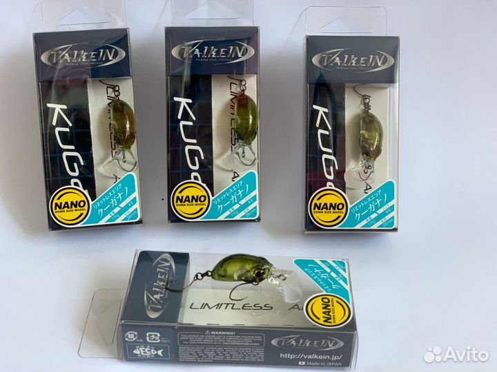 Японские Форелевые воблера Valkein Kuga