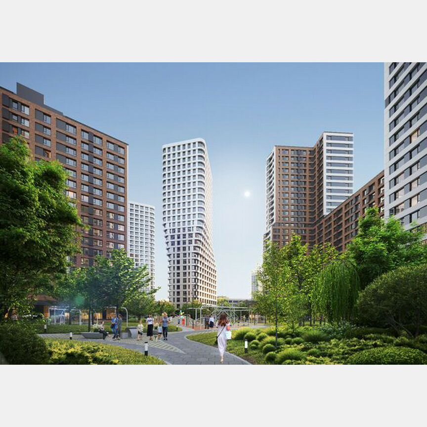 1-к. квартира, 44,2 м², 6/14 эт.