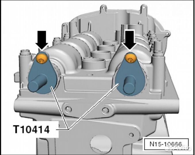 Фиксатор распредвала VAG. Т10414