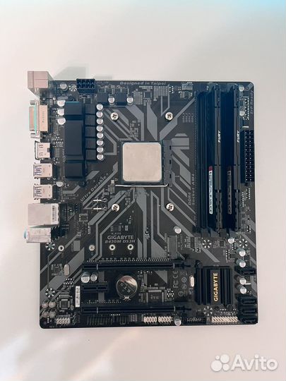 Комплект AM4 (R5 1600/ DDR4 16gb/Gigabyte B450M)