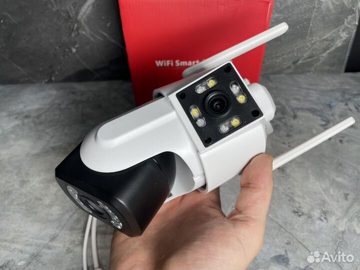 Камера видеонаблюдения 4g с симкартой двойная