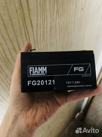 Fiamm FG20121A Аккумуятор доп.AGM 12V 1.2 W