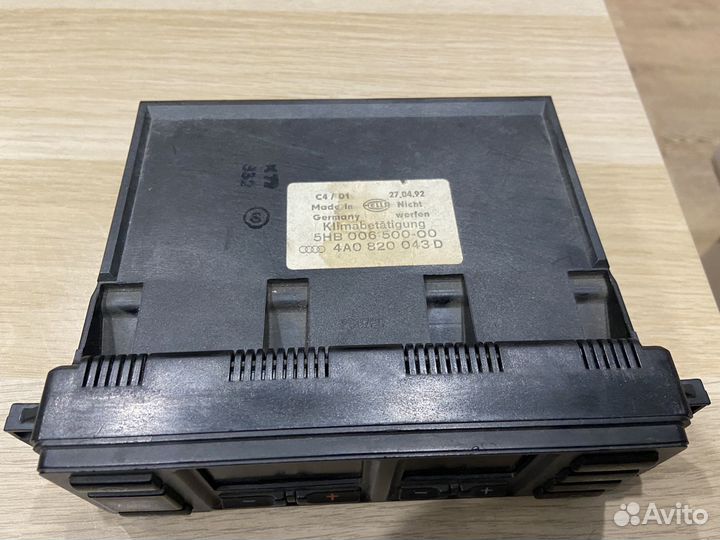 Блок управления климатом а6с4