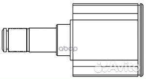 ШРУС внутр.ком/кт 644009 GSP