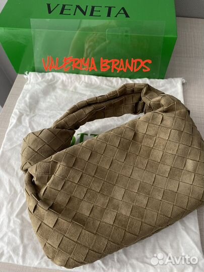 Bottega veneta сумка натуральный замш