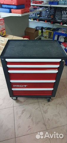 Тумба инструментальная 5-и полочная 101 предмет