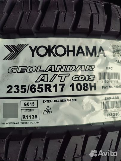 Yokohama Geolandar A/T G015 235/65 R17