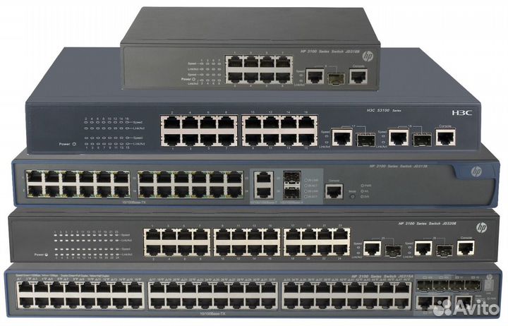 H3c s3100 series 24 порта и 48 портов