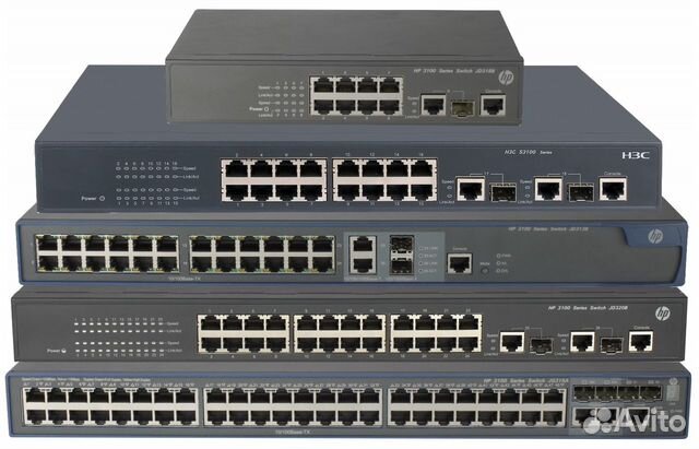 H3c s3100 series 24 порта и 48 портов