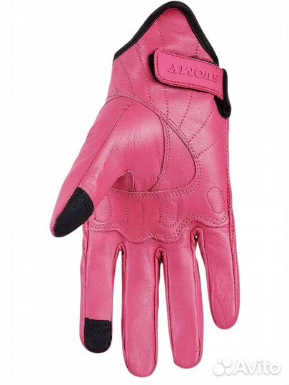 Мотоперчатки женские кожаные S и M