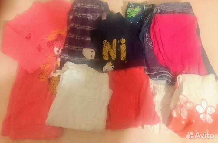 Большой пакет одежды для девочки 92-98
