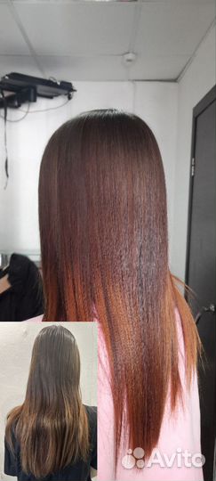 Кератиновое выпрямление Ботокс для волос