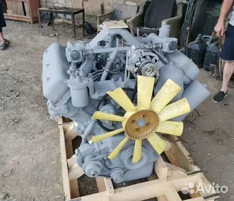 В сборе Двигатель ямз - 236не