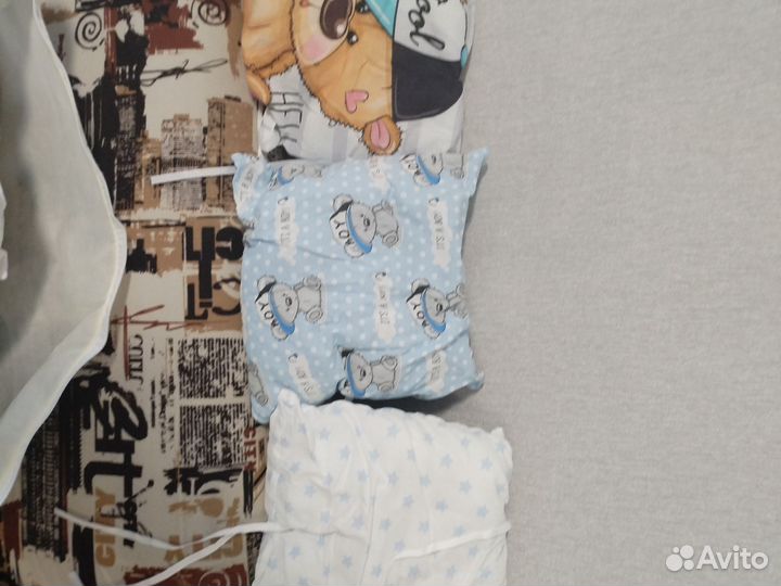 Бортики в детскую кроватку