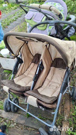 Детские коляски для двойни бу