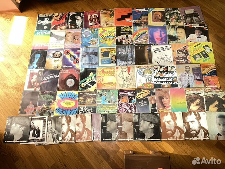 Виниловые пластинки СССР
