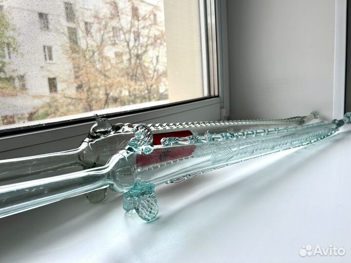 Стеклянные штофы в виде шпаги