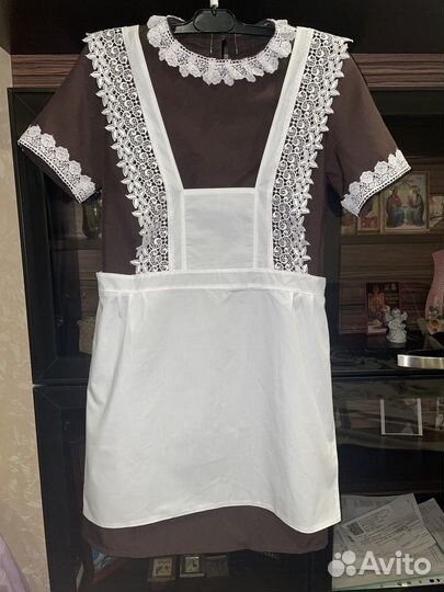 Школьный фартук и платье