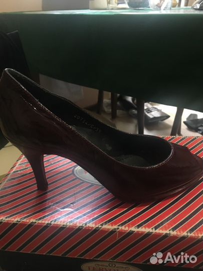 Туфли новые, натуральная кожа Tervolina