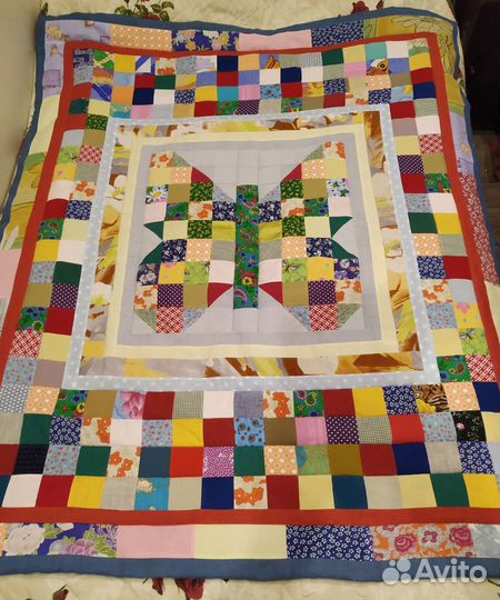 Лоскутное одеяло *бабочка