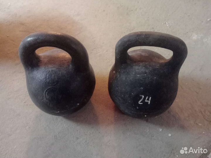Гири 16 кг, 32 кг