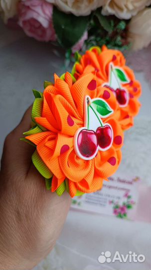 Резинки для волос ручной работы