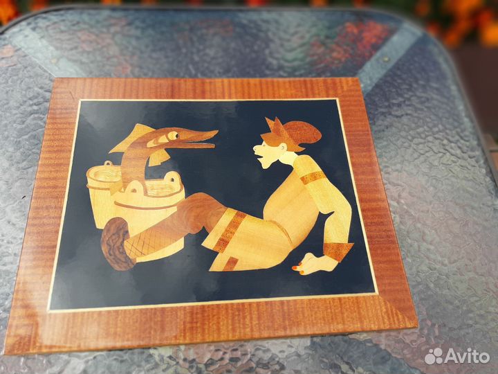 Пано деревянное