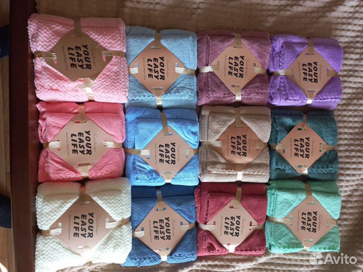 Полотенца микрофибра,в подарочных мешочках
