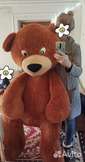Большие плюшевые мишки медведи от 150см