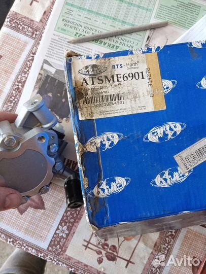 Насос гидроусилителя мерседес vito