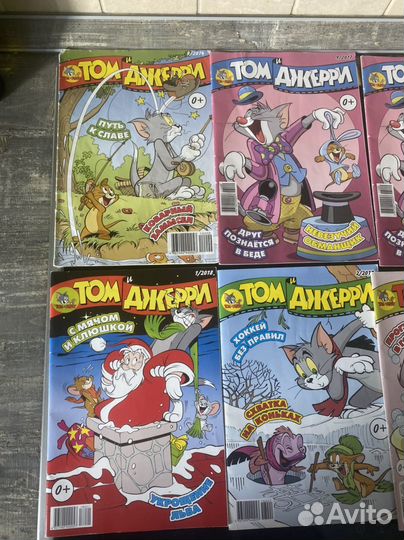 Комиксы Том и Джерри