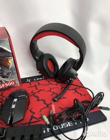 Игровой набор 4в1 для пк подарочный набор