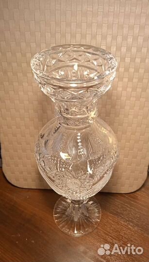 Ваза СССР большая хрусталь